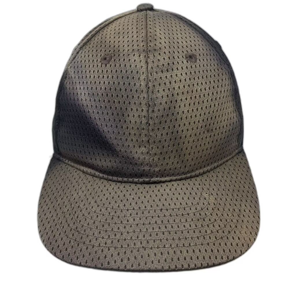 Chef Works Baseball Cap Black Brown Mesh Adjustable Slideback Breathable Hat OS
